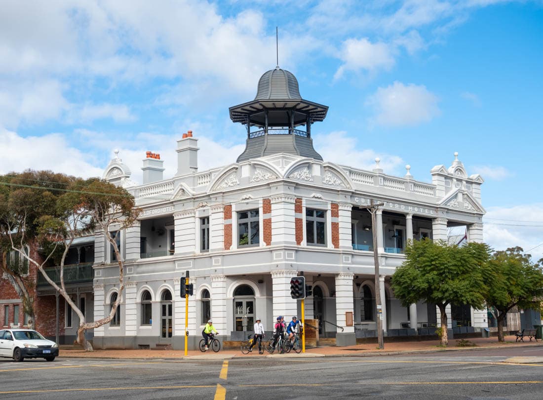 Le village historique de Guildford et les vignes de la Swan Valley, Australie-Occidentale