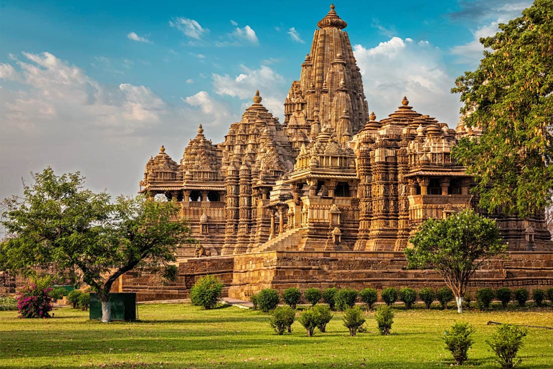Les temples du Madhya Pradesh, Inde