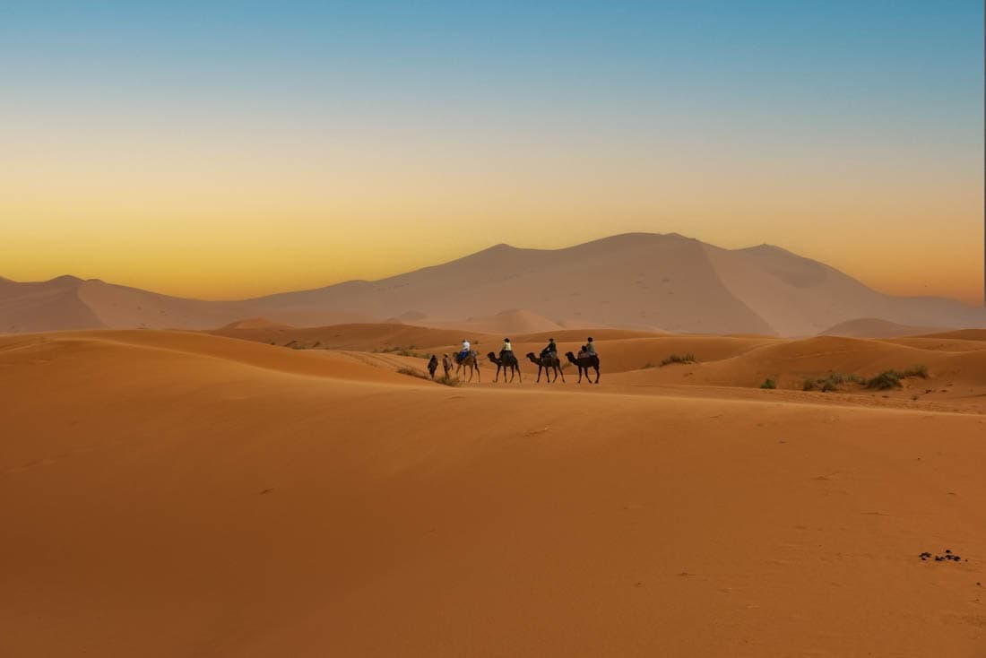 Dunes de l'Erg Chebbi, Sahara