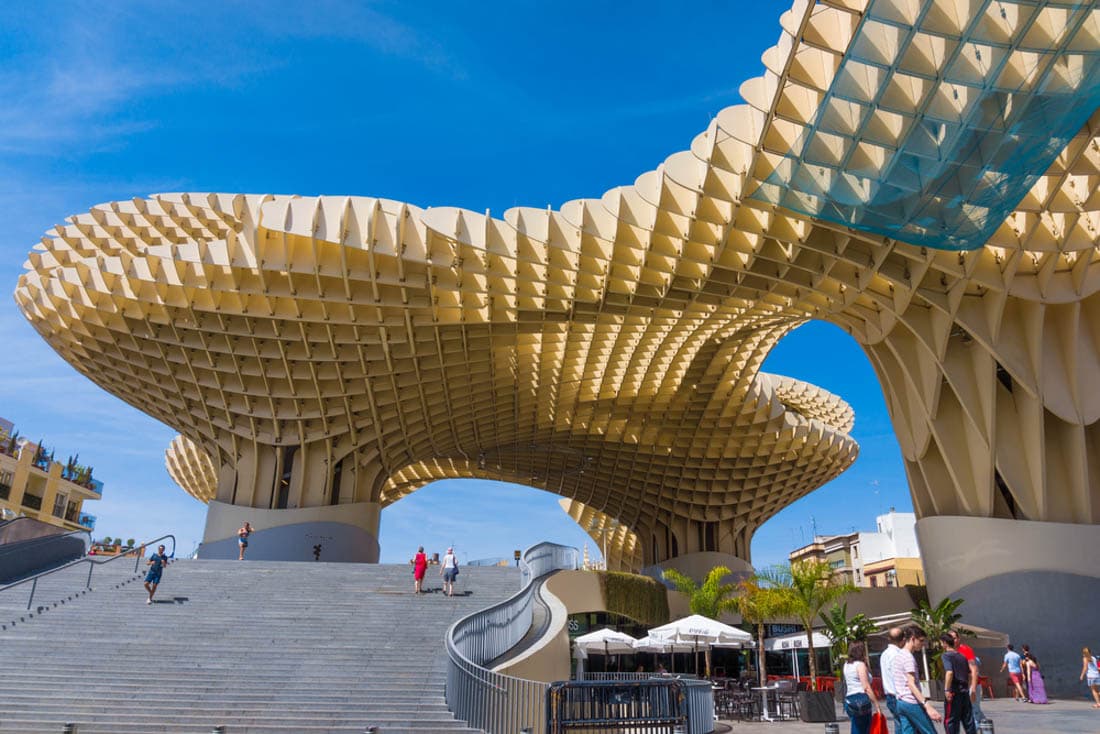 Le Metropol Parasol (Las Setas) sur la Plaza de la Encarnación, Séville