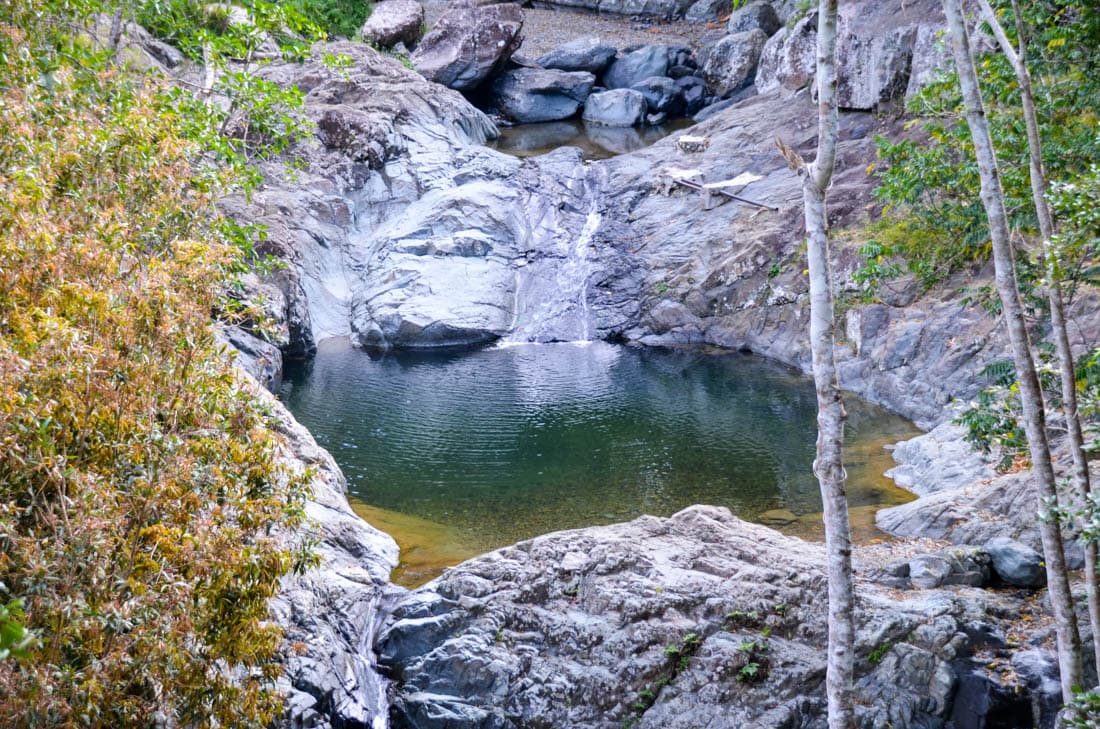 Piscine naturelle de la rivière La Coulée, Sarraméa, Nouvelle-Calédonie