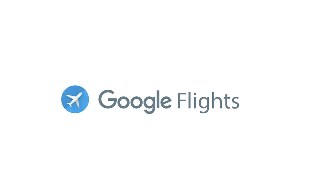 Interface Google Flights, comparateur de vols
