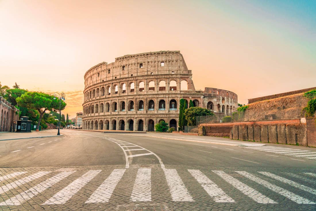 Le Colisée et les forums romains, Rome