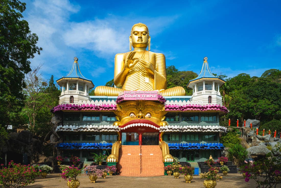 Le temple troglodyte de Dambulla, Sri Lanka