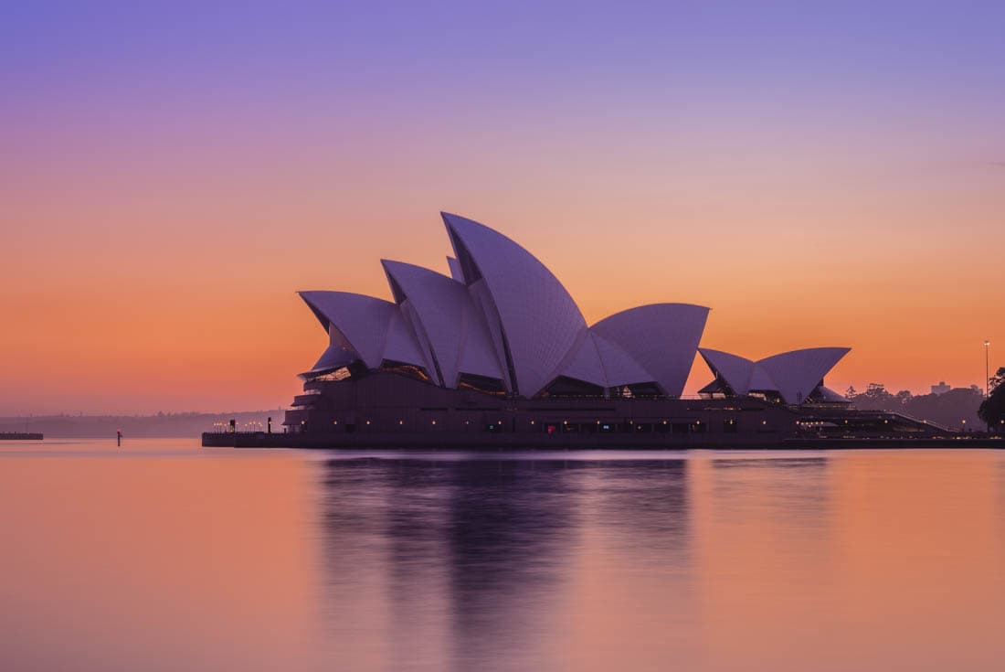 Opéra de Sydney et Harbour Bridge