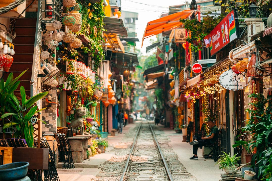Le lac Hoan Kiem et le Vieux Quartier de Hanoï, Vietnam