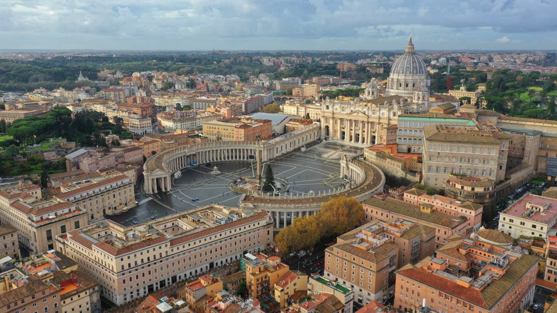 La majestueuse Basilique Saint-Pierre et les Musées du Vatican